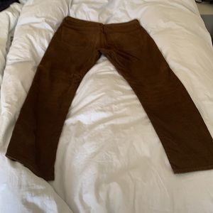 J Crew Brown Corduroy Pants